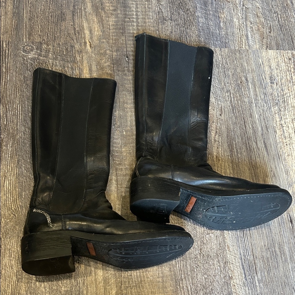 Harley-Davidson Black Leather Footwear size 8